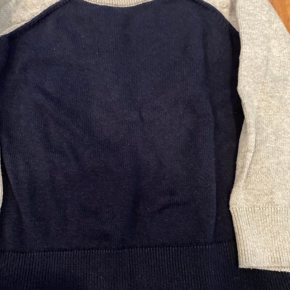 Gap Boys Toddler 3T sweater navy grey great condition - Picture 3 of 5